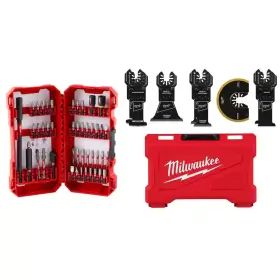 Milwaukee 744759395917 Shockwave Impact Duty Alloy Steel Screw Driver Bit Set 45-piece With