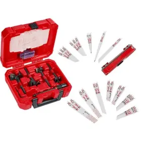 Milwaukee 888234578058 Plumbers Selfeed Bits Set W Wood/metal Cutting Reciprocating Saw Blade 31-pc