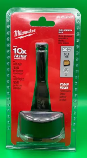48-25-2562 Milwaukee Elec Tool Selfeed Drill Bit 2-9/16 Inch