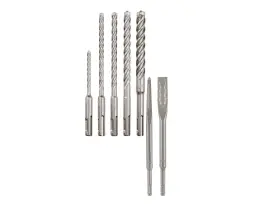 Mwe-48-20-7498-b Milwaukee 48-20-7498-b Sds Plus 4 Cutter Mx4 Bit With Chisel Bundle Kit - 5 Pc