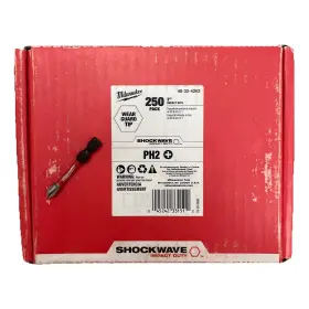 48-32-4262 Milwaukee Tool 250 Bulk Pk Shockwave 2 In Phillips No. Impact Power Bit
