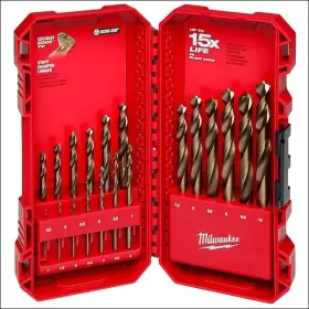 48-89-2530 Milwaukee Tool For 19 Pc. Red Helix Cobalt Metric Twist Drill Bit Set