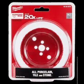 49-56-5678 Milwaukee Tool Diamond Max Hole Saw 3-1/2 In
