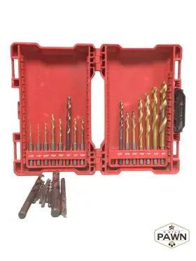 Fvs035480 Milwaukee Tools 045242188284 Shockwave Impact-duty Titanium Twist Drill Bit Set 13-piece Missi