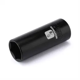 Mixpower 782917342144 1/2-inch Drive Deep Impact Socket - 7/8 Inch Sae Cr-v