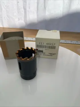 Pba122 Mk Morse Carbide Hole Saw 1-3/8 Inch 35mm Industrial Cutter Usa