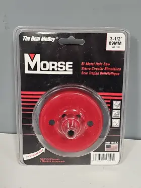Tac56 Mk Morse Usa Made Quality 3 1/2 Inch Bi-metal Hole Saw Bit