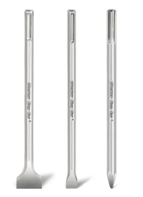 Monkey King Bar 746662580015 Sds Max Bits 16 Inch Chisel Set-3pcs Masonry Drill Set Suitable With Al