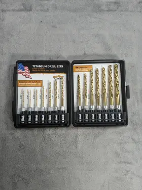 Mb-64340 Montana Brand 94090432 14 Piece Titanium Drill Bit Set