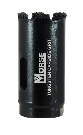 Mhsg22 Morse 050326216227 Carbide Grit Edge Hole Saw 1-3/8 Inch Diameter 1 Piece