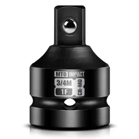 Mto10004 Mto Llc 1 Inch Female To 3/4 Male Impact Socket Adapter Reducer For Driver