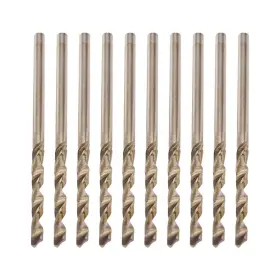 Mtsooning 682698804674 Juego Brocas Acero R Pido Recto 10 Pzas 1.8mm Espiral Inoxidable Pl Stico
