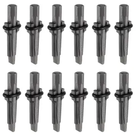 Mukchap 758226348092 12 Pcs 5/8 Inch Wedge And Feather Shims Stone Splitting Wedges Splitt
