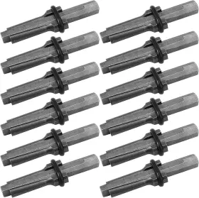 Mukchap 758226997931 10 Pcs Wedges And Feather Shims 5/8 Inch Stone Splitter Heavy Duty Sp