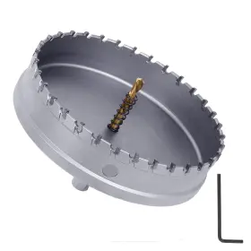 N A 313085928948 120mm / 4-3/4 Inch Metal Steel Hole Saw Drill Bit Cutter For Thick M