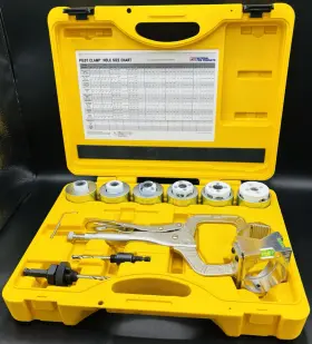 Nfp200pc National Fire Products New Pilot Clamp Locking Hole Saw Guide
