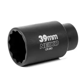 02529a Neiko 39mm Socket 1/2 Inch Drive Deep Impact Spindle And Axle Nut
