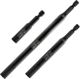 11403a Neiko 816914023215 Magnetic Bit Holder Set 3 Pieces - 2-3/8 4 And 6 Premium Cr-v Ste