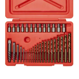 04206a Neiko 816914023918 Screw-extractor Set Broken Bolt Remover Multispline And Spiral Extra