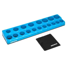 03975a Neiko 816914024403 Magnetic Socket Holder 1/2 Inch Drive 10mm-27mm Shallow And Deep Sockets