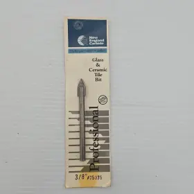 75375 New England Carbide Glass And Ceramic Tile Bit Cat #75375 3/8 Inch