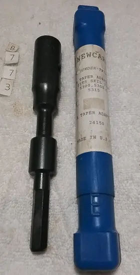 24150 Newcarb A-taper Adapter Inch Thunder Twist Usa