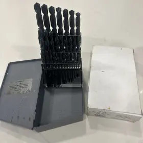 Sj-29 Norseman 06103 29pc Black Drill Bit Set W Index 1/16-1/2 Jobber Usa