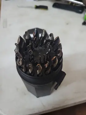 Vt-29p Norseman 22087 29pc Vortex Step Bit Drill Set Hi-molybdenum M7 1/16-1/2 Usa