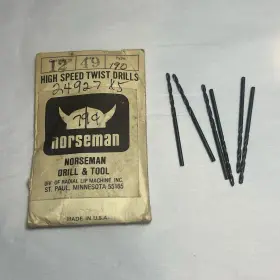 24927 Norseman 5 Drill Bit Jobbers Length Cobalt 49 140