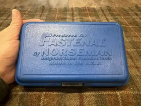 Cr-4fsf Norseman Car Reamer Bit Set 4pc 3/8 To 3/4 Inch Fast Spiral Cr4fs Made In Usa