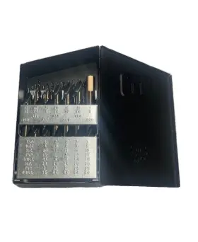 22893 Norseman Drill 1/16 Inch - 1/2 Hi-molybdenum Steel Bit Set 29-piece