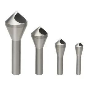 Ocg-tl219 Ocgig 4pcs Countersink Chamfer Tool Hss 4241 Deburring Set Metal Wood D