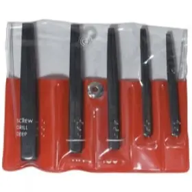 Old Forge 045256373324 5-pc Screw Extractor Set - Fluted Type
