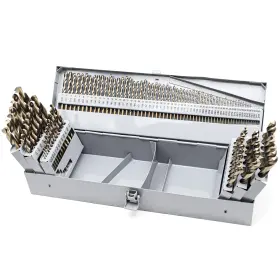 Zt-115 Ostte 115pcs Cobalt Drill Bit Set M35 High Speed Steel Bits For Metal Stainless S