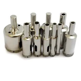 Oudtinz 656664774421 Oudtinx Diamond Drill Bit Set 10 Pcs Glass Hole Saw For Tiles Ceramic