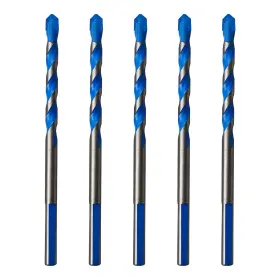 Xx0548pdetveo Pdetveo 5pcs 15/64 Inch Solid Carbide Drill Bit Set Masonry Bits Concrete B