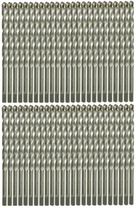 Pcma0316312-50p Peak-cut Masonry Drill Bits 50pcs 3/16 Inch X 3-1/2 Carbide Tip Flat Shank Concre