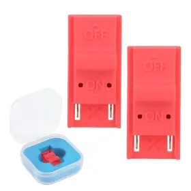 Penitue 1080489 2pcs Rcm Jig Tool For Switch Console Loader Clips Short Circuit Red