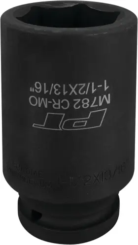 M782 Performance Tool 3/4-inch Drive 3/4 Dr 1-1/2x13/16 Sq Budd Skt