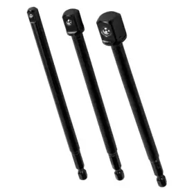 W9026 Performance Tool 6 Inch Hex To Square Socket Adapter Set 3 Pieces