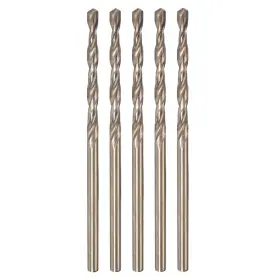 Peroup 617662487768 5pcs Straight Shank Drill Bits 2mm For Metal Plastic Wood Hss With