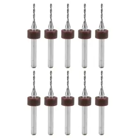 Peroup 617662544904 10 Pcs 1.1mm Tungsten Carbide Pcb Drill Bits Cnc Engraving Print Circuit Board