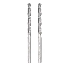 Peroup 632702960902 Solid Carbide Twist Drill Bits 3mm Metric Left Hand Spiral Flutes Straight 2pcs