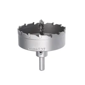 Peroup 672668537381 80mm Carbide Hole Saw Cutter Drill Bit For Stainless Steel