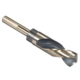4341 Peroup 680520122668 25mm Reduced Shank Twist Drill Bits With 1/2 Inch For Metal Hss