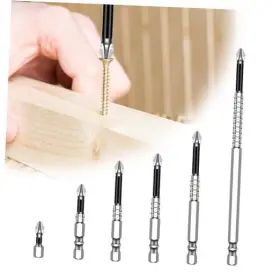 Pt-20250410 Porindisi High Magnetic Screwdriver Drill Bit Set 6pcs Anti-slip Bits