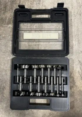 Pc1014 Porter-cable Assorted Woodboring Forstner Drill Bit Set 14 Piece
