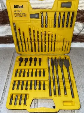 236-5196 Power 58 Pc Drill Accessory Set