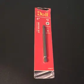 376973 Power #2 Phillips 4 Inch Screwdriver Bit