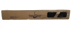 Power Planter 046443324150 Garden Auger Drill Bit Black 3 Inch X24 With 1/2 Nonslip Hex Drive